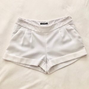White Shorts
